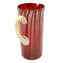 Pitcher Polychrome-Red Passion 퓨어 실버-Original Murano Glass OMG