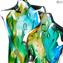 Double Body - Cubism - Original Murano Glass