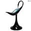 Crane Bird - Statue en verre - Verre de Murano original OMG