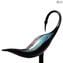 Crane Bird - Statue en verre - Verre de Murano original OMG