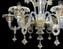 威尼斯吊燈 Cadoro 8 燈 - 純金 - 原始穆拉諾玻璃 OMG