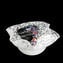 Centre de Table Bowl Arc-en-ciel - Blanc - Verre de Murano Original OMG