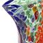 Vase Regenbogen - Grün - Original Murano Glas OMG