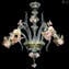 威尼斯枝形吊燈Rosetto玫瑰金24kt-原裝Murano玻璃
