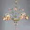 Lustre Venetian Rosetto Pink Gold 24kt - Vidro Murano Original