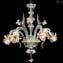 Lustre Venetian Rosetto Pink Gold 24kt - Vidro Murano Original