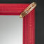 فوكو - أحمر - مرآة حائط فينيسية - زجاج مورانو