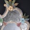 Regina Margherita - Espejo veneciano de pared - Cristal de Murano