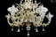 Venezianischer Kronleuchter Rezzonico Golden King - All Gold 24kt - Original Murano Glass OMG