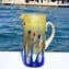 Jarro policromado - Deep Sea puro prata - Original Murano Glass OMG