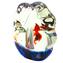Скульптура Аквариум с тропическими рыбками - муранское стекло OMG