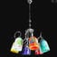 Spicy - Hanging Lamp 6 lights - Original Murano Glass OMG 