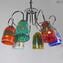 Spicy - Hanging Lamp 6 lights - Original Murano Glass OMG 