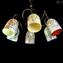 Kandinsky - Hanging Lamp 6 lights - Original Murano Glass OMG 