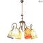 Kandinsky-Hanging Lamp 6 lights-Original Murano Glass OMG