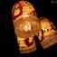 Fantasia - Lâmpada suspensa 6 luzes - Vidro de Murano original