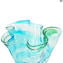 OceanSbruffiセンターピース花瓶ボウル-ムラノガラス