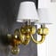 상하이-Wall Lamp Sconce Applique Topaz-Luxury-Original Murano Glass