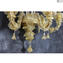 Wall lamp Golden King Rezzonico - Original Murano Glass - 3 lights