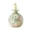 Flacon parfum - Millefiori rose et feuille d'or - Verre de Murano Original OMG