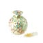 Flacon parfum - Millefiori rose et feuille d'or - Verre de Murano Original OMG