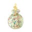 Flacon parfum - Millefiori rose et feuille d'or - Verre de Murano Original OMG