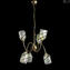 Lámpara Twister - Lámpara Colgante 6 luces - Cristal de Murano Original