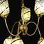 Twister Lamp - Hanging Lamp 6 lights - Original Murano Glass