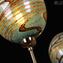 Lampe Vénus - Lampe suspendue 6 lumières - Verre de Murano original