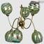 金星燈-吊燈6盞燈-原裝Murano玻璃