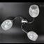 Ceiling Lamp Deco Style - 3 lights - Original Murano Glass