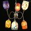 نجفة هارموني الفضية - لمبة 6 مصابيح معلقة - زجاج مورانو الأصلي