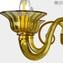 Chandelier Primiero Amber - Pastorale - Murano Glass