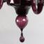 枝形吊燈Primiero Purple-Pastorale-Murano Glass