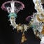 Venezianischer Kronleuchter Ninfa Violett - Muranoglas