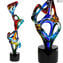 Multicolor Infinite - Abstract - Скульптура из муранского стекла