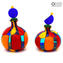 Duftflasche Puzzle Round - Original Murano Glass OMG