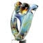 Love Dance Hug - chalcedony glass - Original Murano Glass Omg