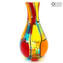 Puzzle Vase - Multicolore - Verre de Murano Original OMG