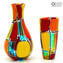 Puzzle Vase-멀티 컬러-Original Murano Glass OMG