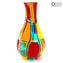 拼圖花瓶-多色-原裝Murano玻璃OMG