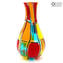 Puzzle Vase - Multicolore - Verre de Murano Original OMG