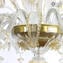 Venetian Chandelier Manzoni - Pure Gold - Murano Glass