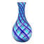 Vase Ampoule Blue Cannes - 오리지널 글라스 Murano OMG