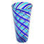 Florero Azul Cannes- Cristal de Murano Original OMG