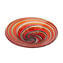 Assiette Cannes Rouge - Verre Original Murano OMG