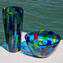 Florero Dappled Cannes - Cristal de Murano original OMG