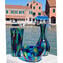 花瓶まだらにされたアンプルカンヌ-オリジナルガラスムラノOMG
