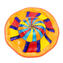 Placa quebra-cabeça - Multicolor - Vidro Murano Original OMG