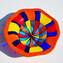 Piatto Puzzle - Multicolor - Vetro di Murano Originale OMG